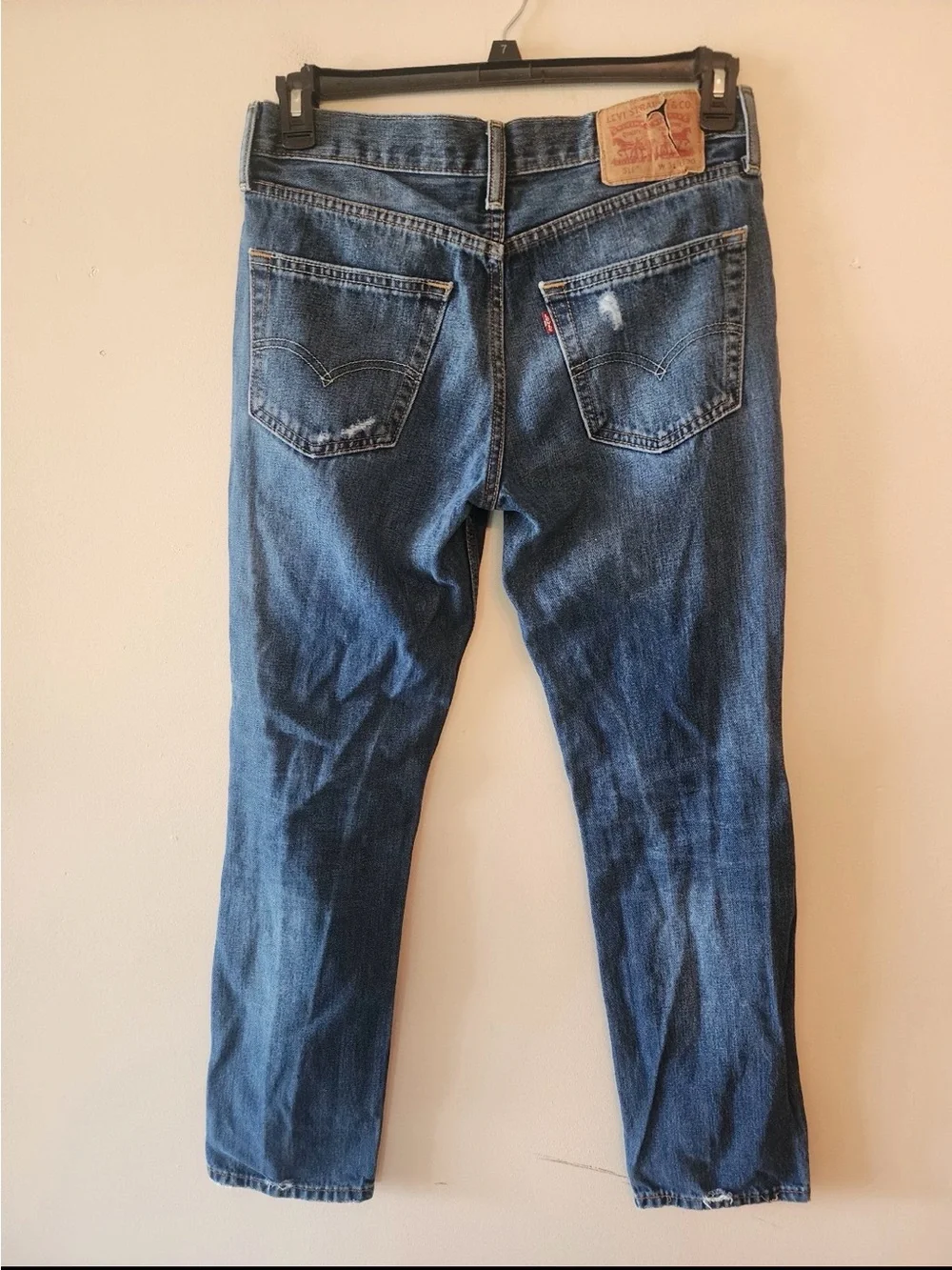 Levis 511 Men's Size 31x30 Slim Straight Medium Wash Mid Rise Denim Stretch